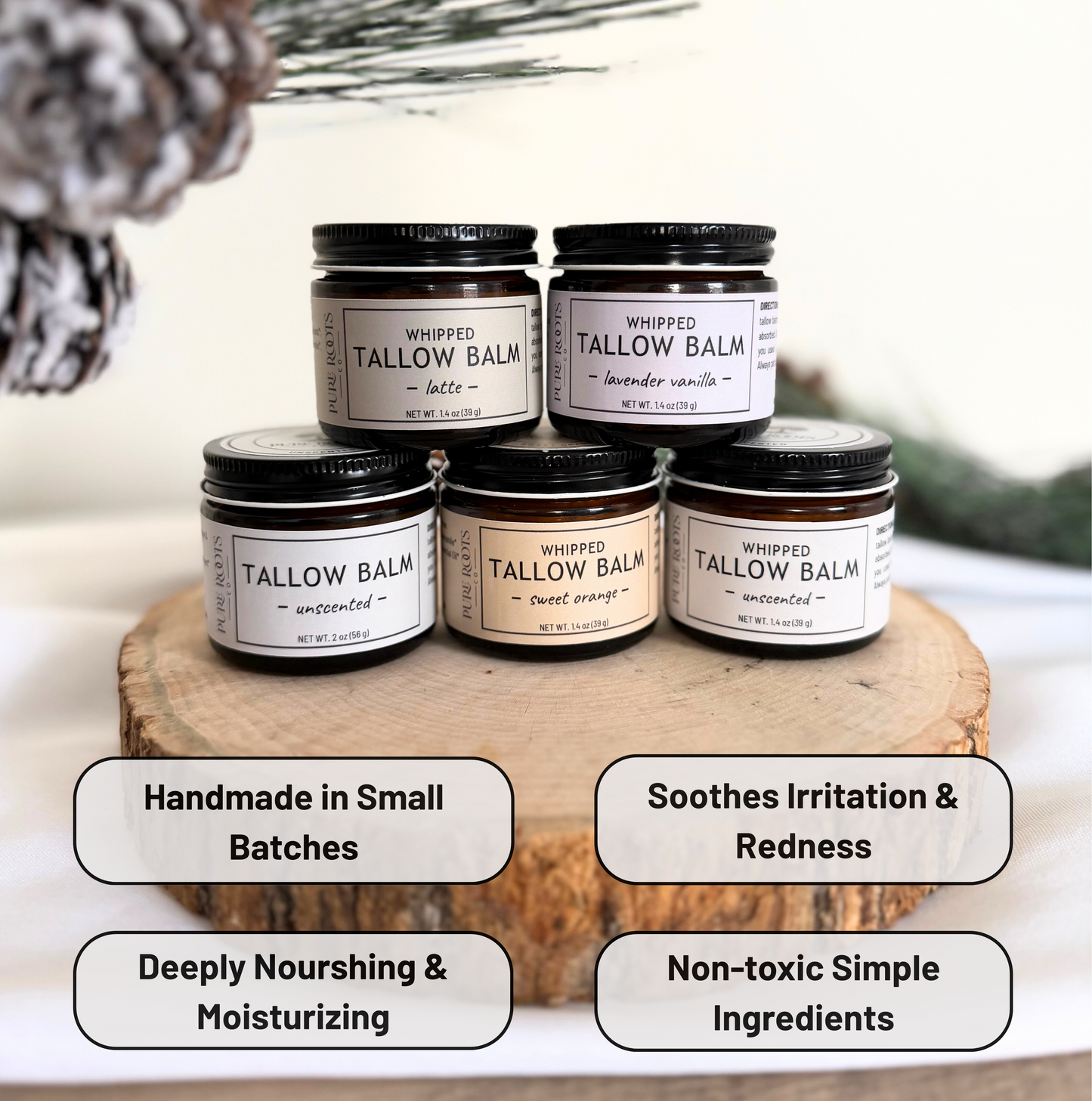 Sweet Orange Whipped Tallow Balm