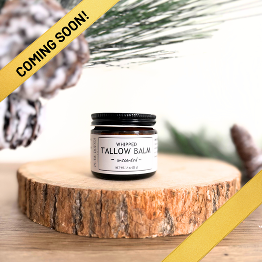 Unscented (Herb-Infused) | Whipped & Non-Whipped