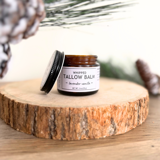 Lavender Vanilla Whipped Tallow Balm