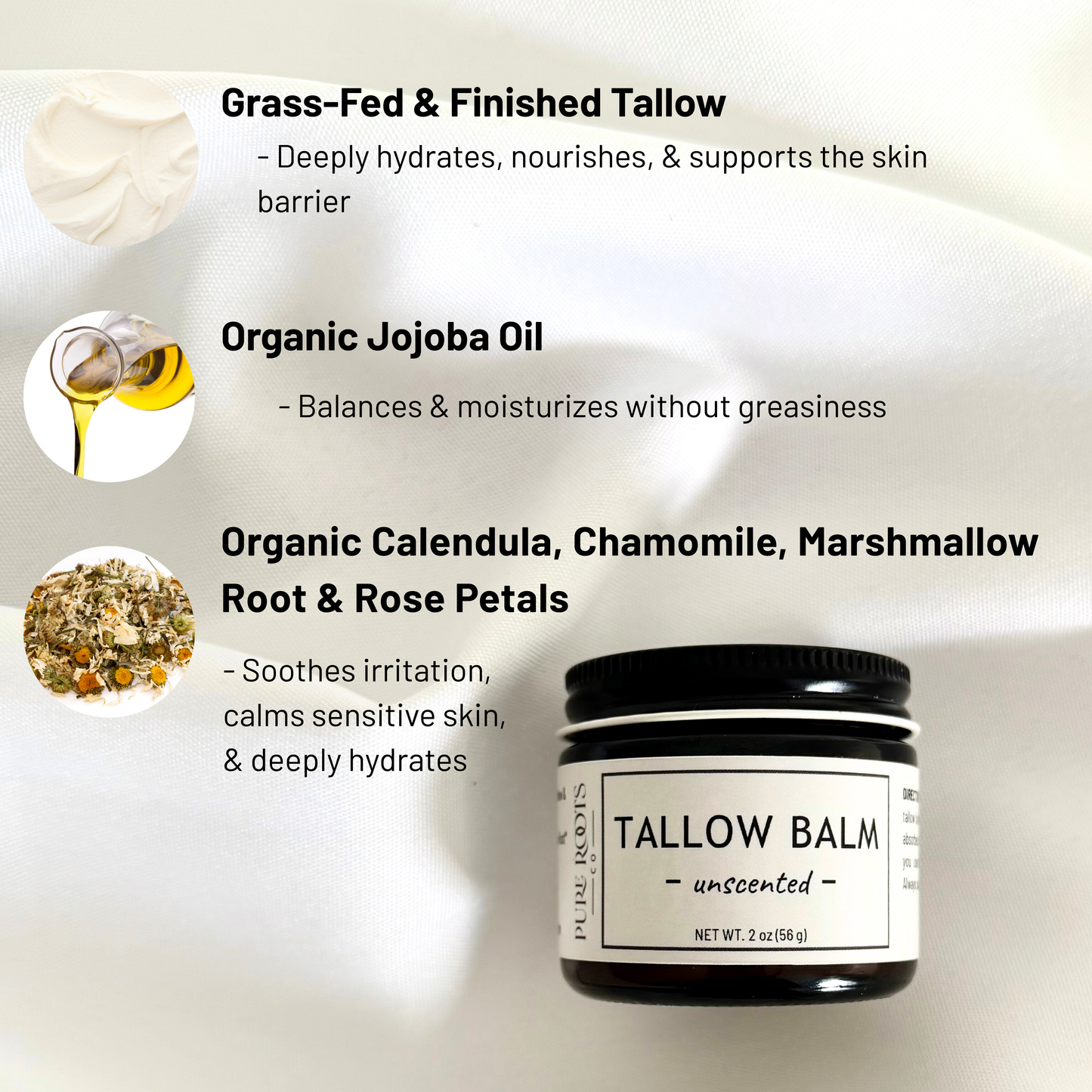 Unscented (Herb-Infused) | Whipped & Non-Whipped